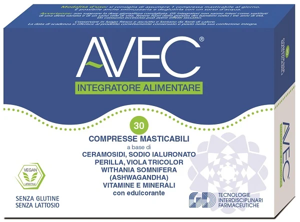 AVEC 30 COMPRESSE MASTICABILI