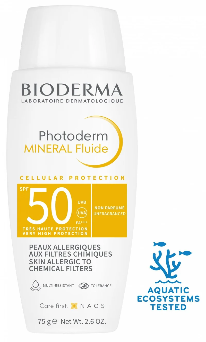 Bioderma Photoderm Fluido Minerale Ultra-Leggero Viso E Corpo 75g SPF50+