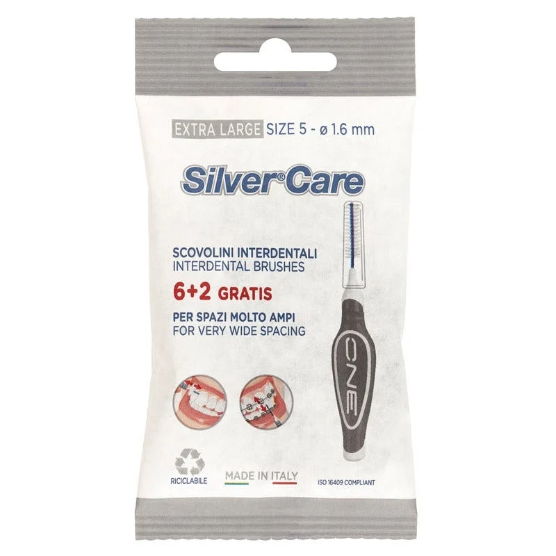 Silvercare Scovolino Interdentale Extra Large 8 Pezzi