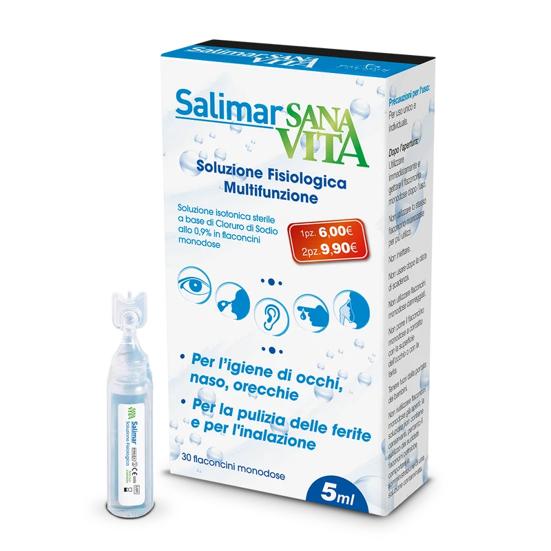Sanavita Soluzione Fisiologica 30 Flaconcini