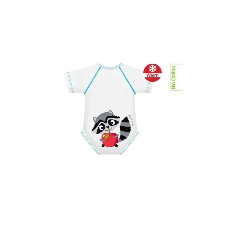 J Bimbi Body Invernale Save The Arctic 0-36 mesi fantasia Procione 1 pezzo
