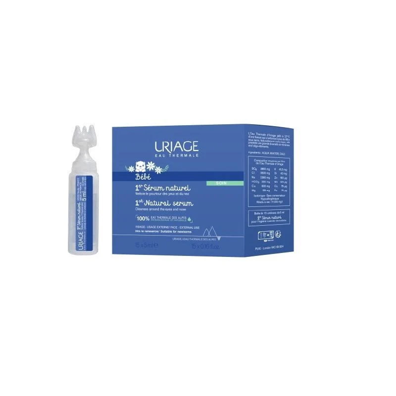 Uriage Bébé Siero Fisiologico 15 flaconcini