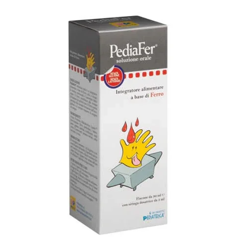 PEDIAFER SOLUZIONE ORALE 30 ML SENZA GLUTINE SENZA LATTOSIO