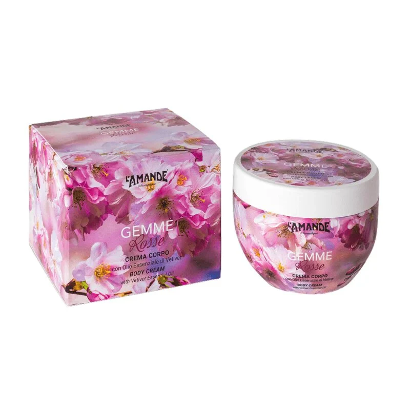 L'Amande Aromatique Crema Corpo Gemme Rosse 300ml