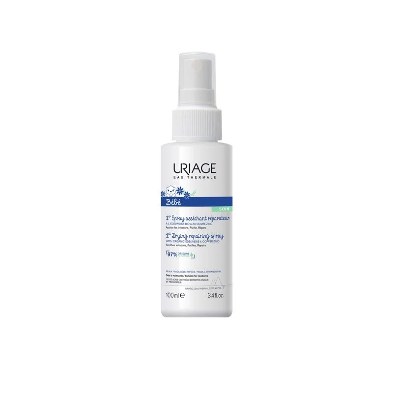 Uriage Eau Thermale Bébé Spray Assorbente e Riparatore 100ml