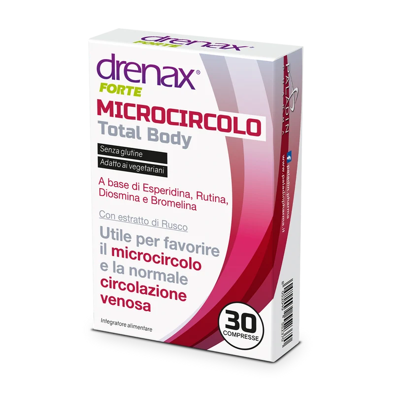 Drenax Forte Microcircolo Total Body 30 Compresse
