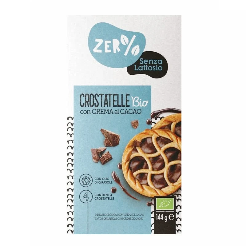 Zero Lattosio Crostatelle Cacao 144g