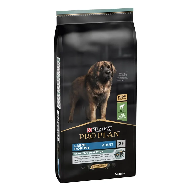 Purina Pro Plan Large Robust Adult Sensitive Digestion Cibo Secco Con Agnello Cani Adulti Taglia Grande Sacco 14kg