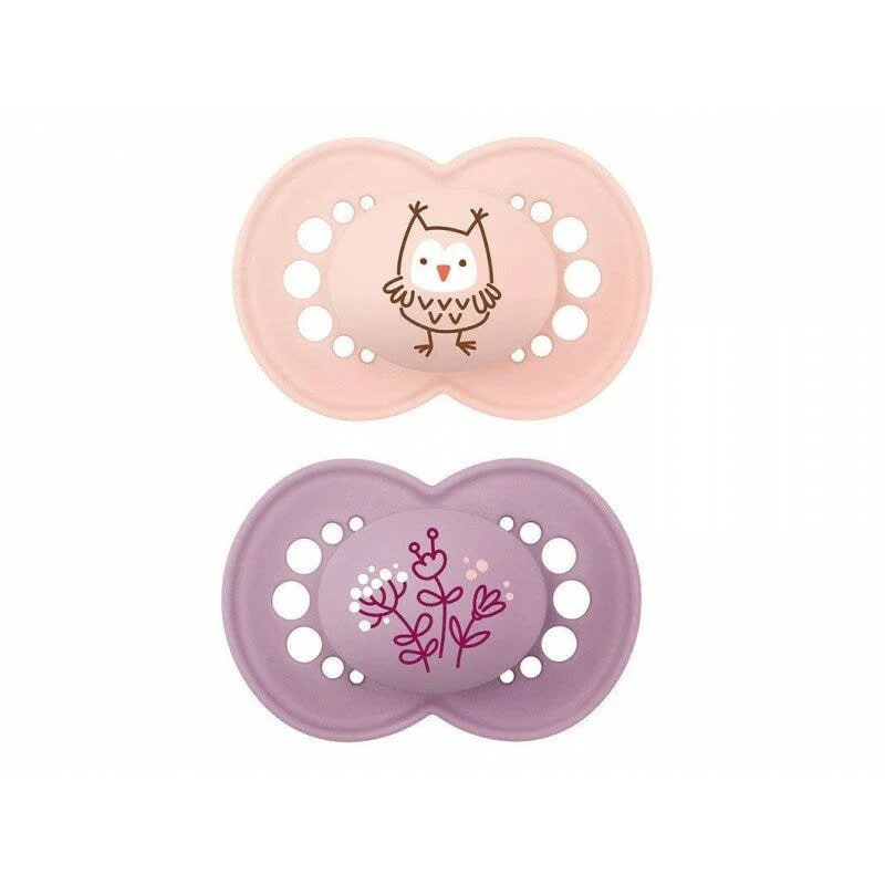Mam Original Succhietto Matt Silicone Femmina 2 Pezzi 6Mesi+