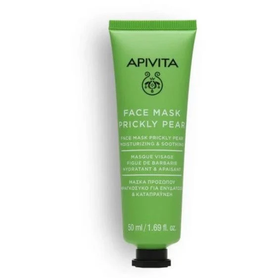 Apivita Maschera Viso Fico D'India Idratante E Lenitiva 50ml