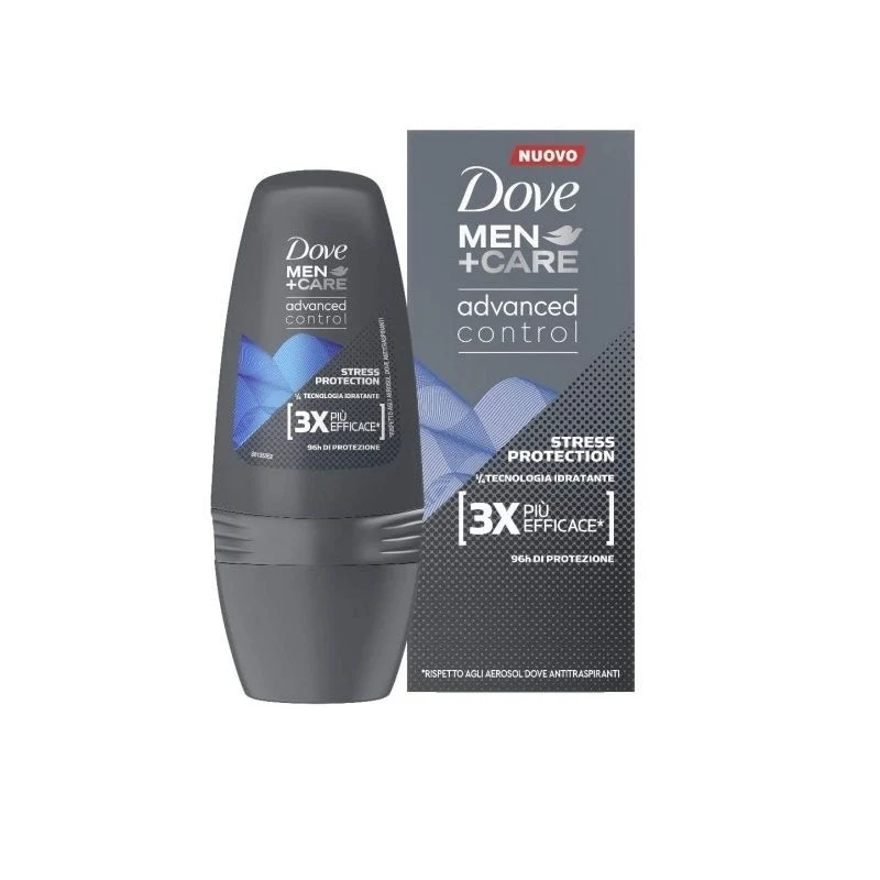 Dove Men+ Care Advanced Control Stress Protection deodorante roll-on 50ml