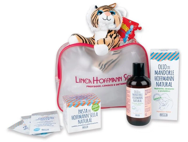 Hoffmann Bag pasta 75ml + olio di mandorle 200ml + peluche