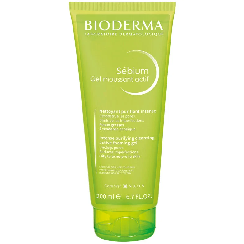 Bioderma Sebium gel detergente intensamente purificante 200ml
