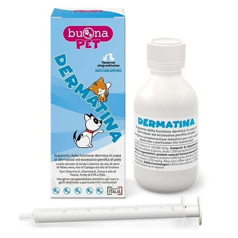 Buona Pet Dermatina Mangime Complementare Cani/Gatti 90g