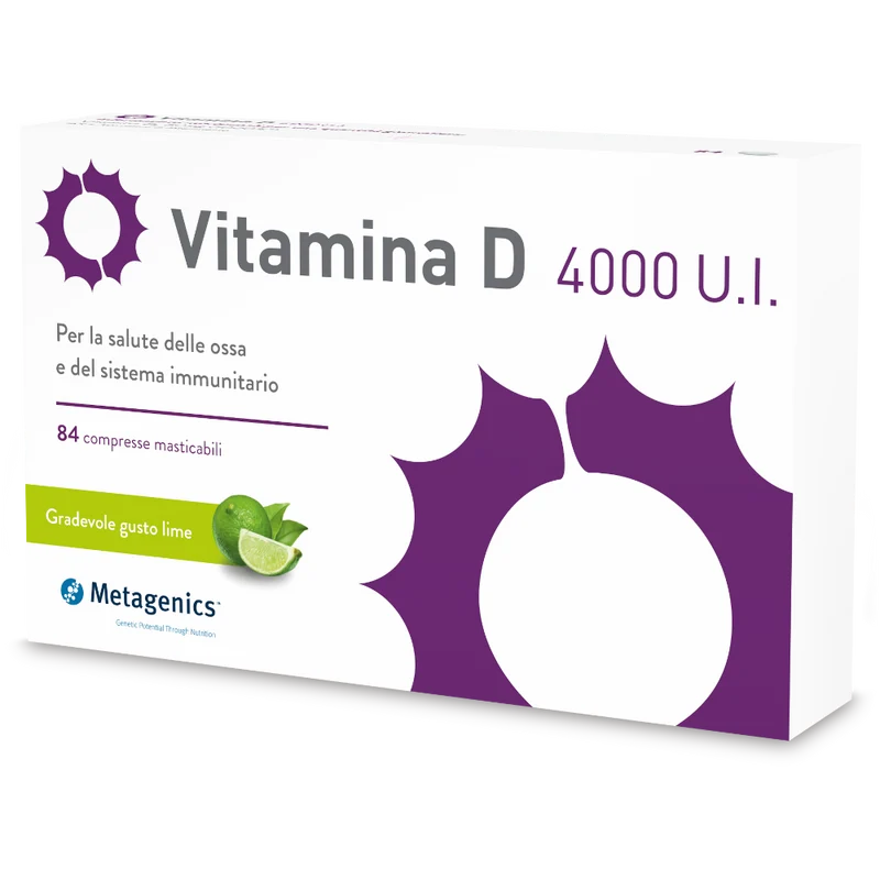 Vitamina D 4000 U.I. 84 Compresse