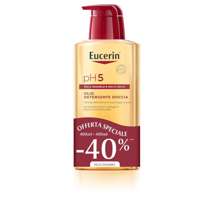 Eucerin Ph5 Olio Detergente Doccia 2x400ml