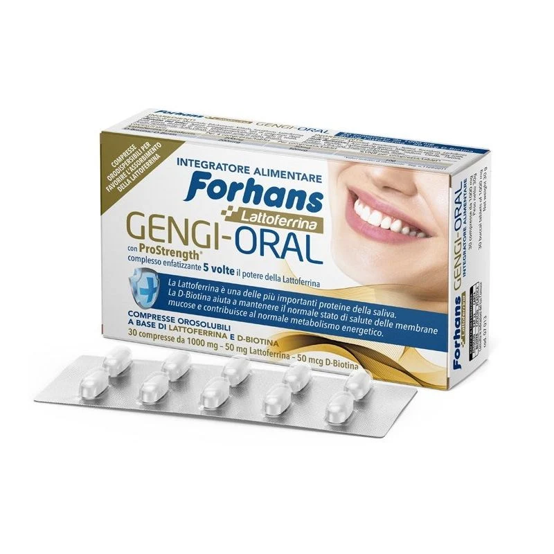 Forhans Lattoferrina Gengi Oral 30 Compresse