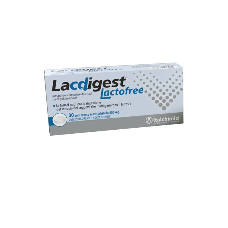 Lacdigest Lactofree 30 Compresse Masticabili – Digestione Facile