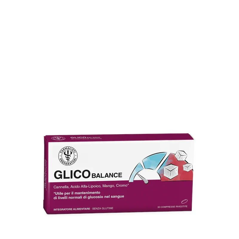 Amicafarmacia GLICO Balance per i livelli di glucosio 30 compresse