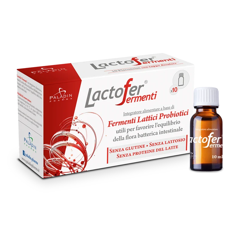 Lactofer Fermenti Lattici 10 Flaconcini 10ml