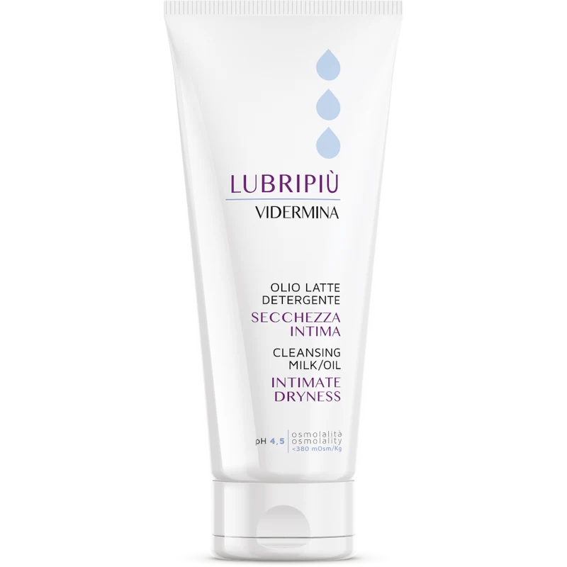 Lubripiù Vidermina Olio Latte Detergente Secchezza Intima 200ml