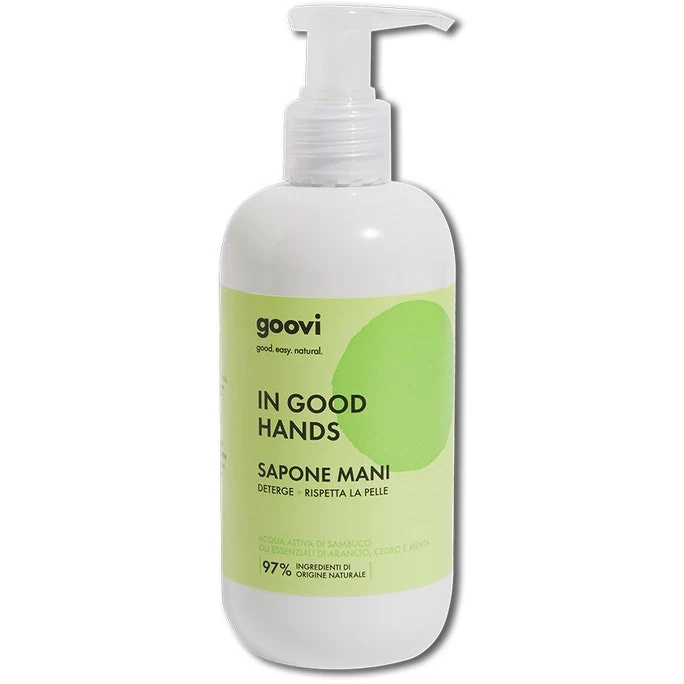 Goovi Sapone Mani Arancio/Cedro/Menta 250ml