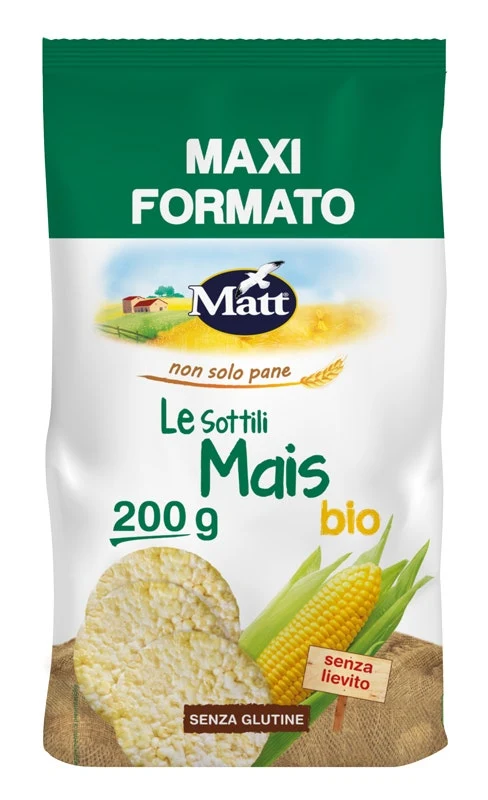 Matt Gallette Le Sottili Mais Bio 200g