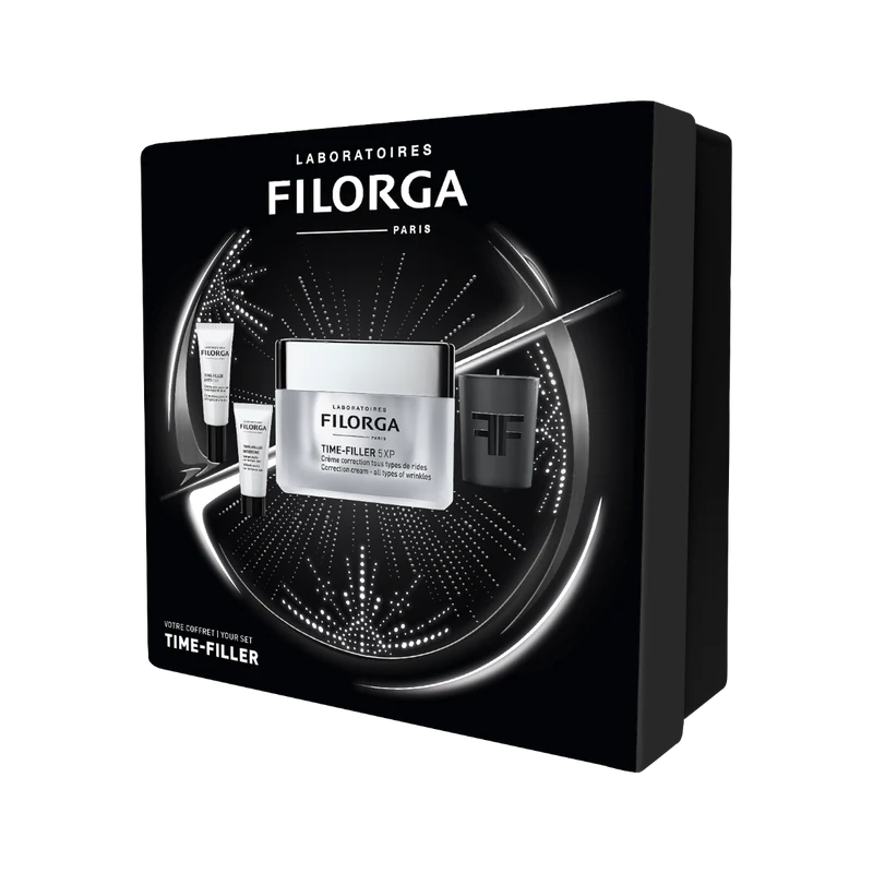 Filorga Cofanetto Time Filler 5XP Routine Anti-Rughe Viso&Collo