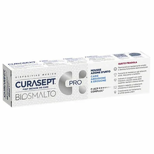 CURASEPT BIOSMALTO MOUSSE CARIE FRAGOLA 50 ML