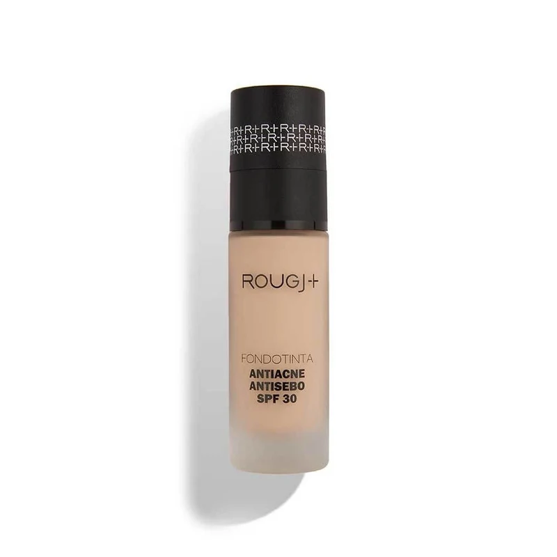 Rougj+ Fondotinta Antiacne Antisebo SPF30 GlamTech Avorio 30ml