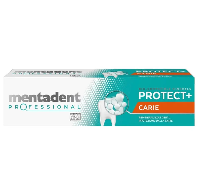Mentadent Dentifricio Professional Protect+ Carie 75ml