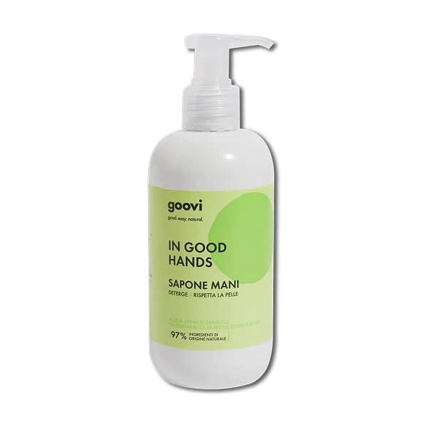 Goovi Sapone Mani Arancio, Cedro e Menta 250ml