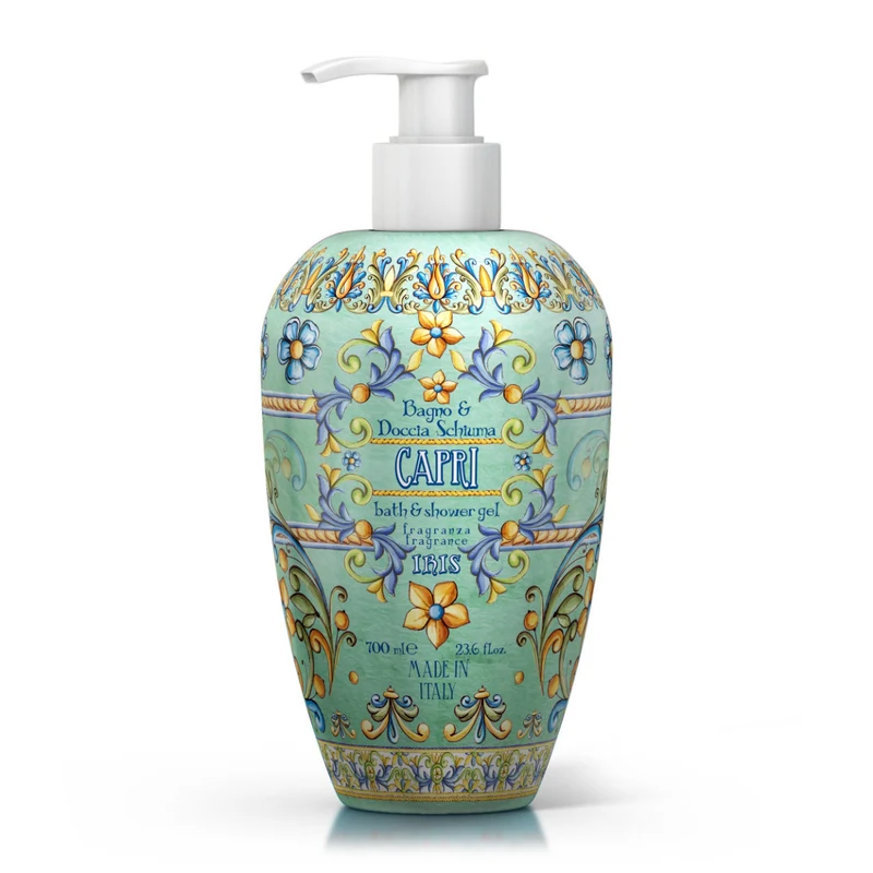 Le Maioliche Iris Of Capri Bagno E Doccia Schiuma 700ml