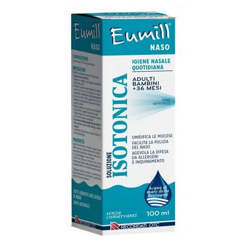 EUMILL NASO SPRAY SOLUZIONE ISOTONICA 100 ML