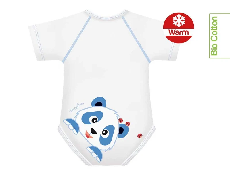 J Bimbi Body Bio Invernale Cotone Warm Panda 0-36 Mesi