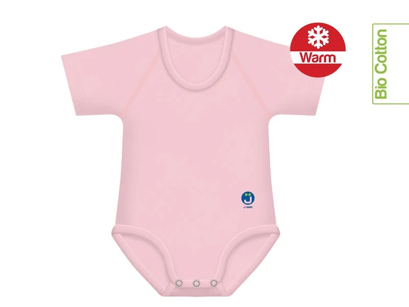 J Bimbi Body Bio Invernale Cotone Warm Colore Rosa 0-36 Mesi