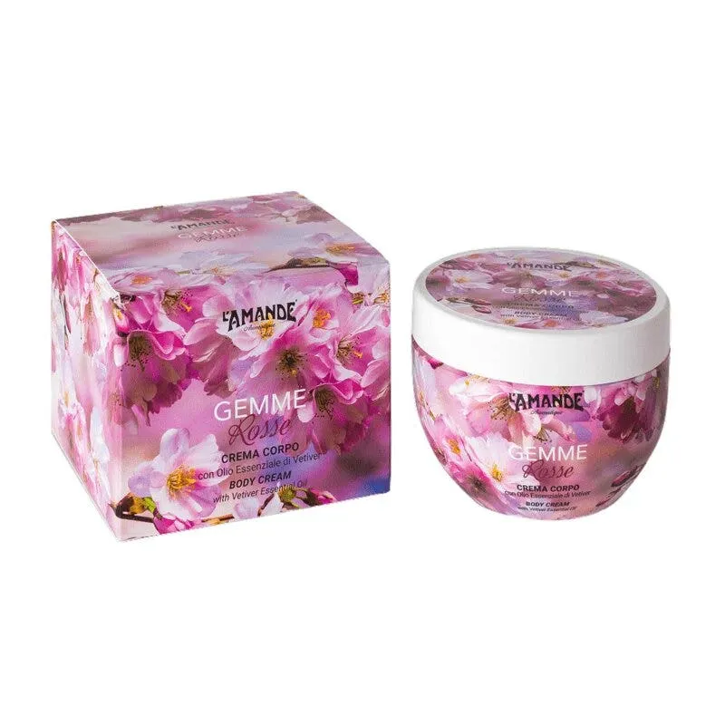 L'Amande Aromatique Crema Corpo Gemme Rosse 300ml