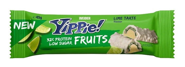 Weider Yippie Barretta Proteica Fruits Lime 45g